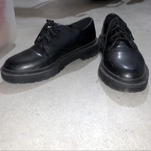 Forever 21 Black Platform Shoes